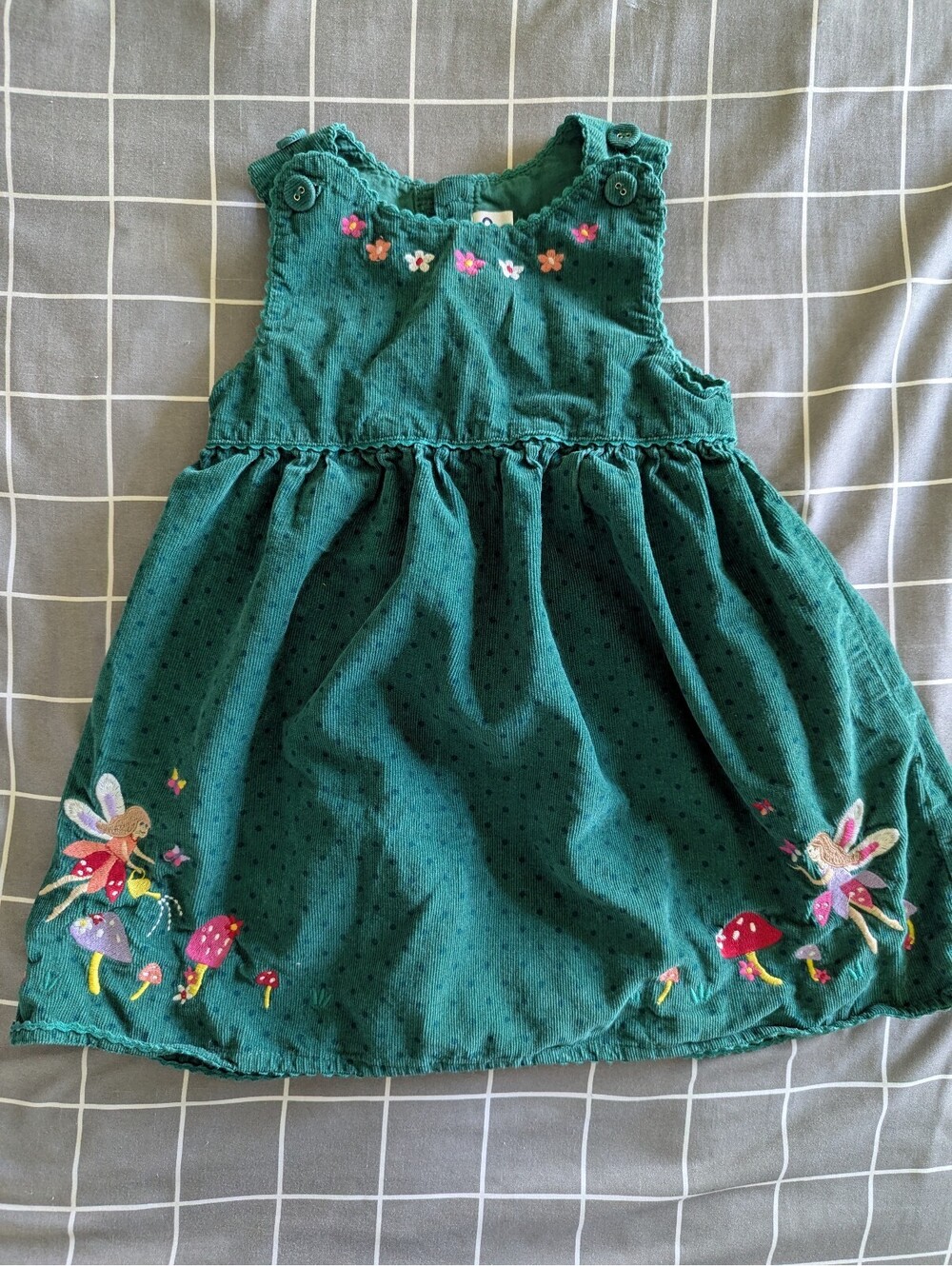 JoJo fairies toadstool pinnie dress